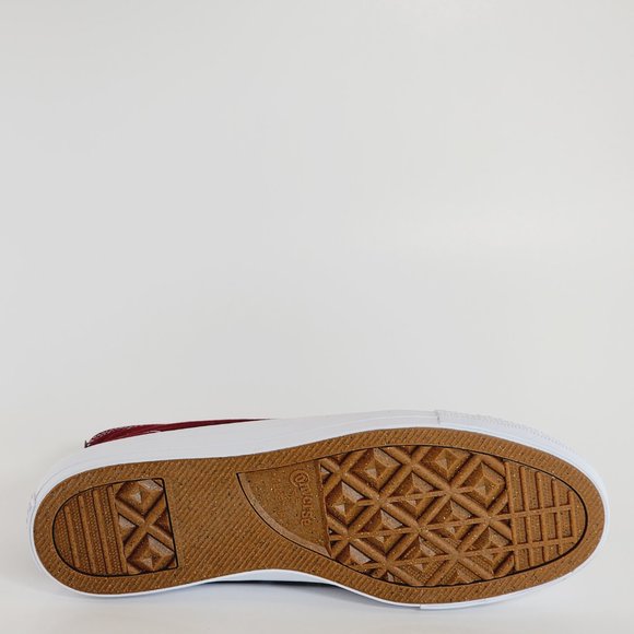 Converse CONS CTAS Pro Hi Deep Bordeaux/White Unisex Sneakers 171322C NWT - Picture 4 of 6